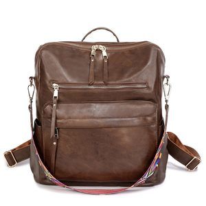 Women Backpack Purse Vintage Rucksack Convertible Shoulder Bag Travel🫵